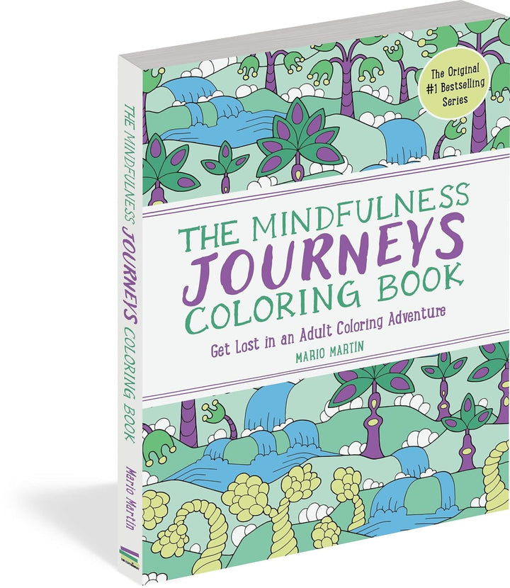 W. W. Norton Company Gifts The Mindfulness Journeys Coloring Book: Get Lost in an Adult Coloring Adventure