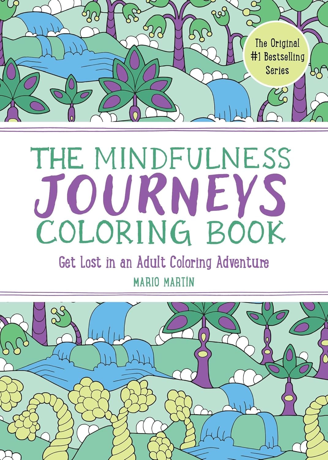 W. W. Norton Company Gifts The Mindfulness Journeys Coloring Book: Get Lost in an Adult Coloring Adventure