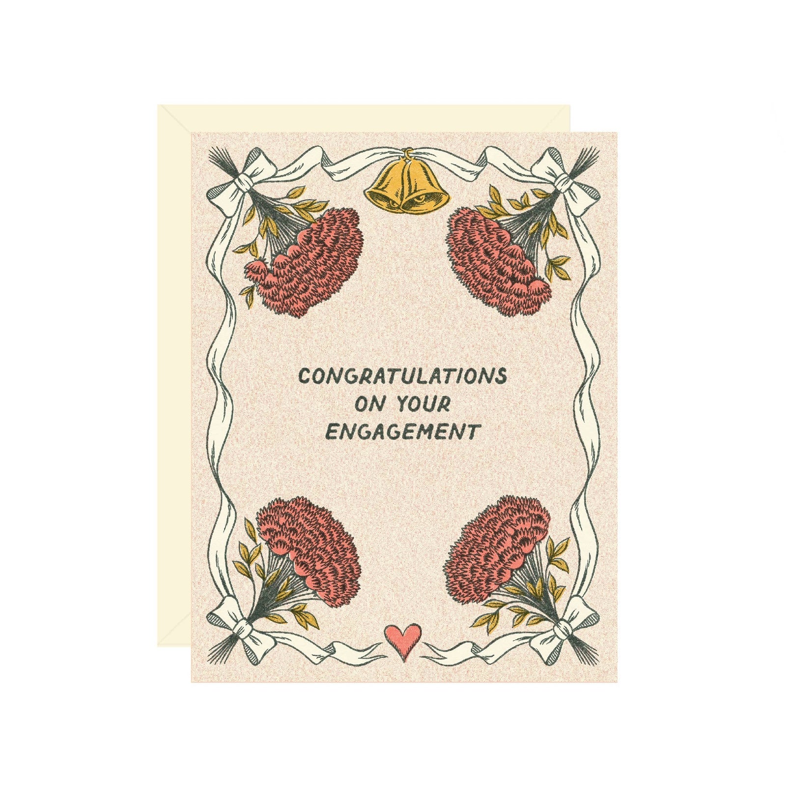 Wallflower Paper & Party Cards Engagement Congratulations Card