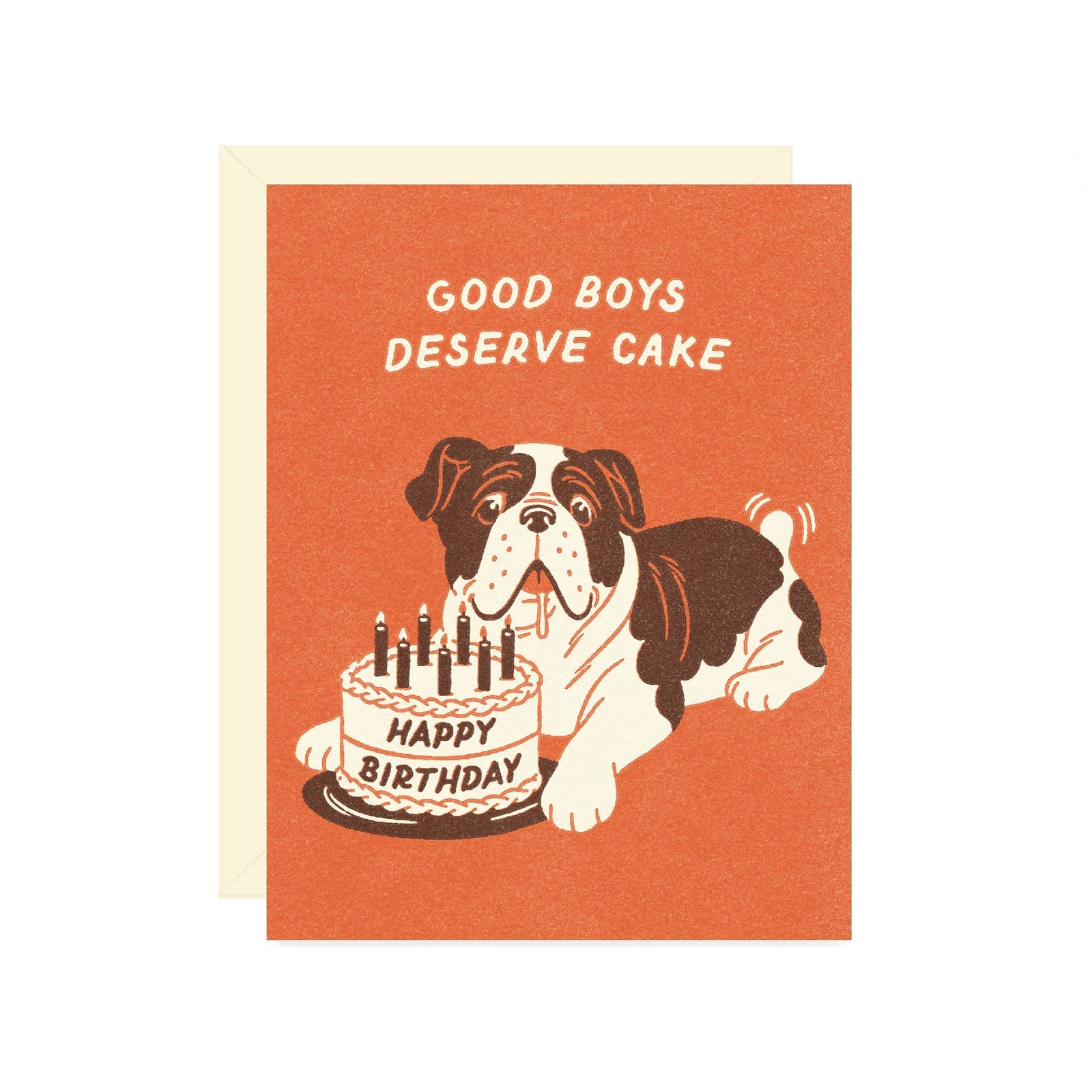 Wallflower Paper & Party Cards Good Boy Birthday Card