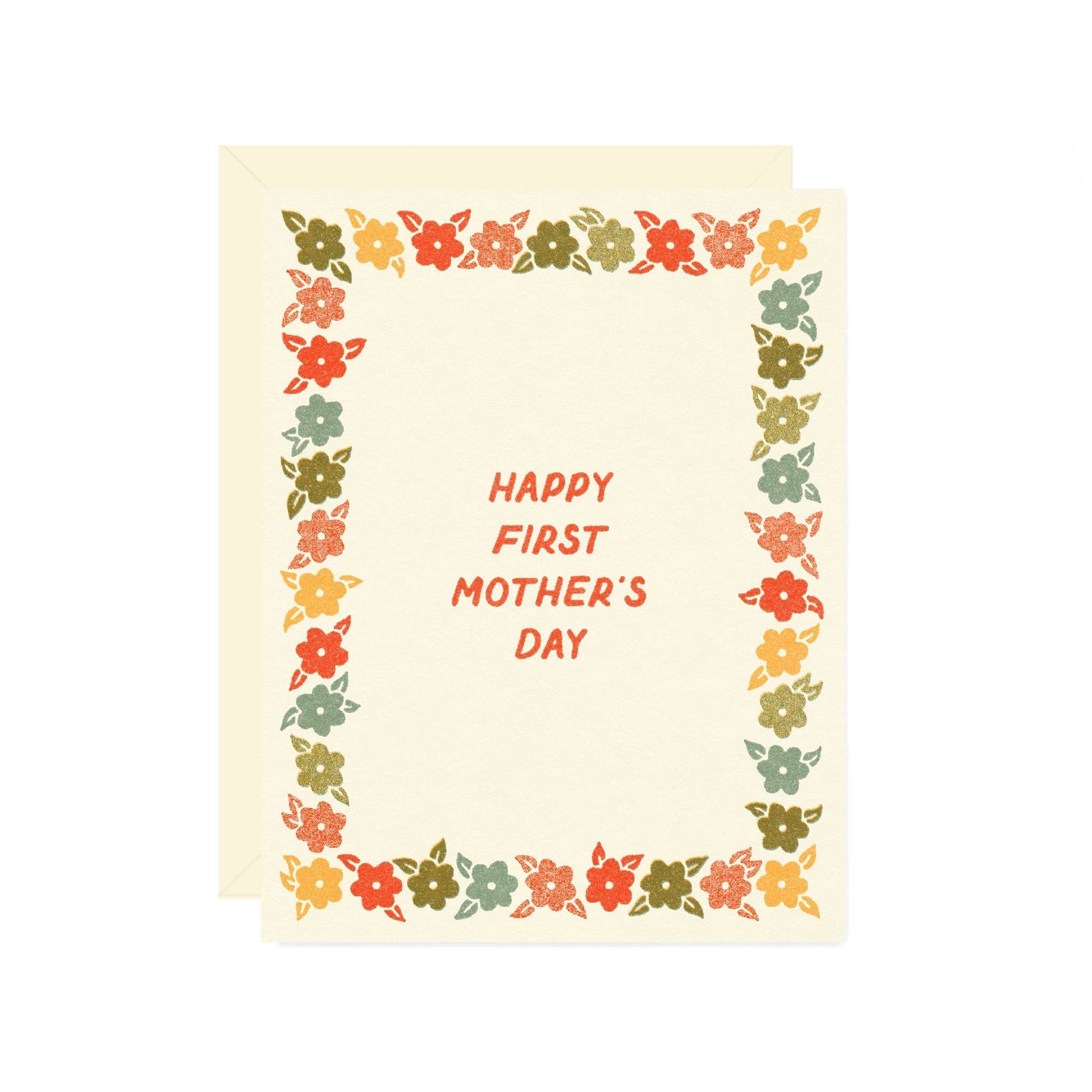 Wallflower Paper & Party Cards Happy First Mother’s Day Greeting Card