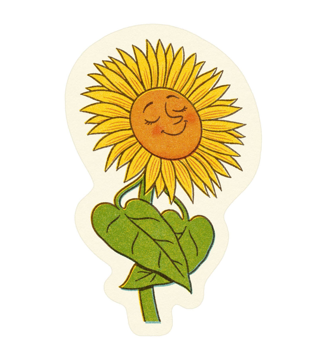 Wallflower Paper & Party Cards Happy Sunflower Sticker