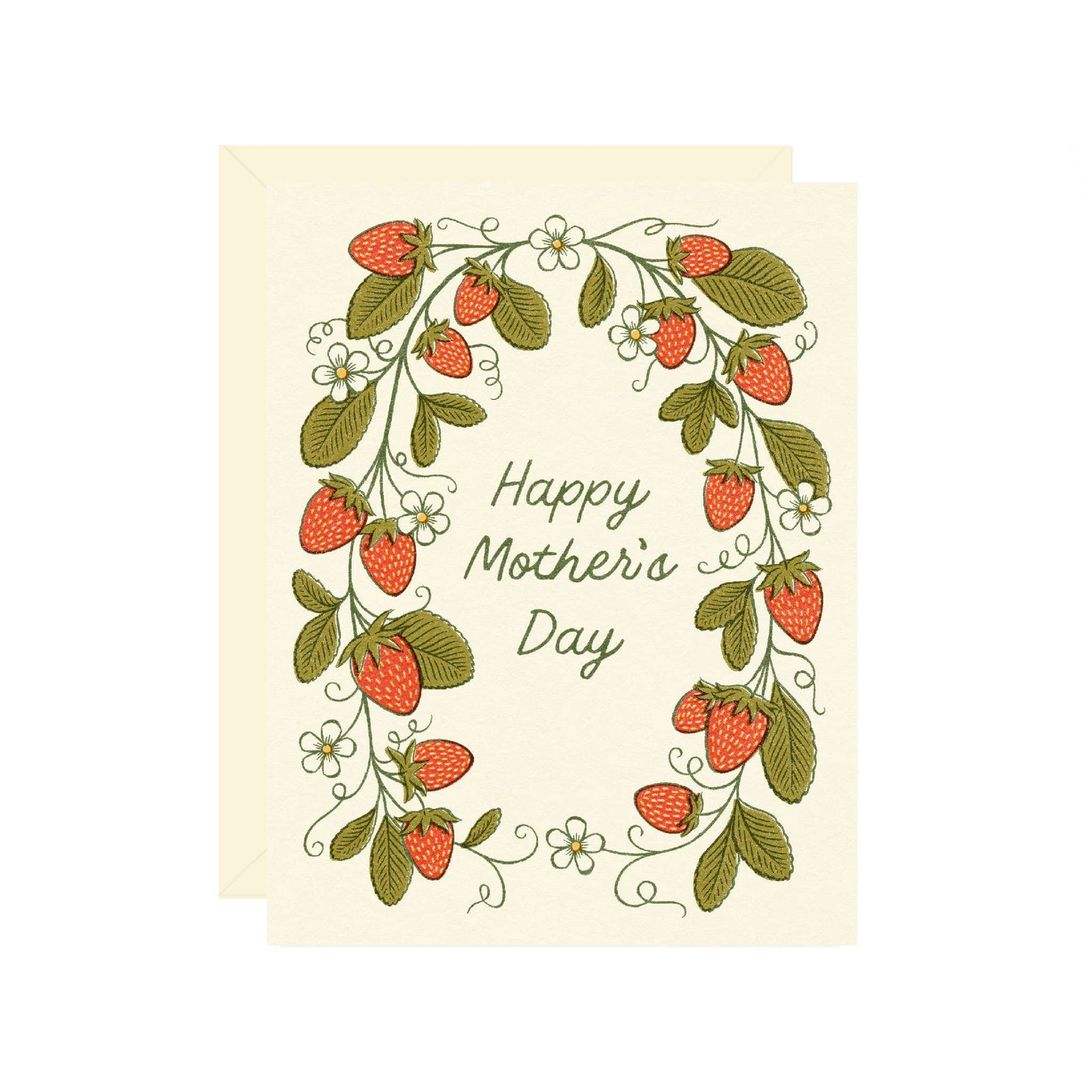 Wallflower Paper & Party Cards Mother’s Day Strawberries