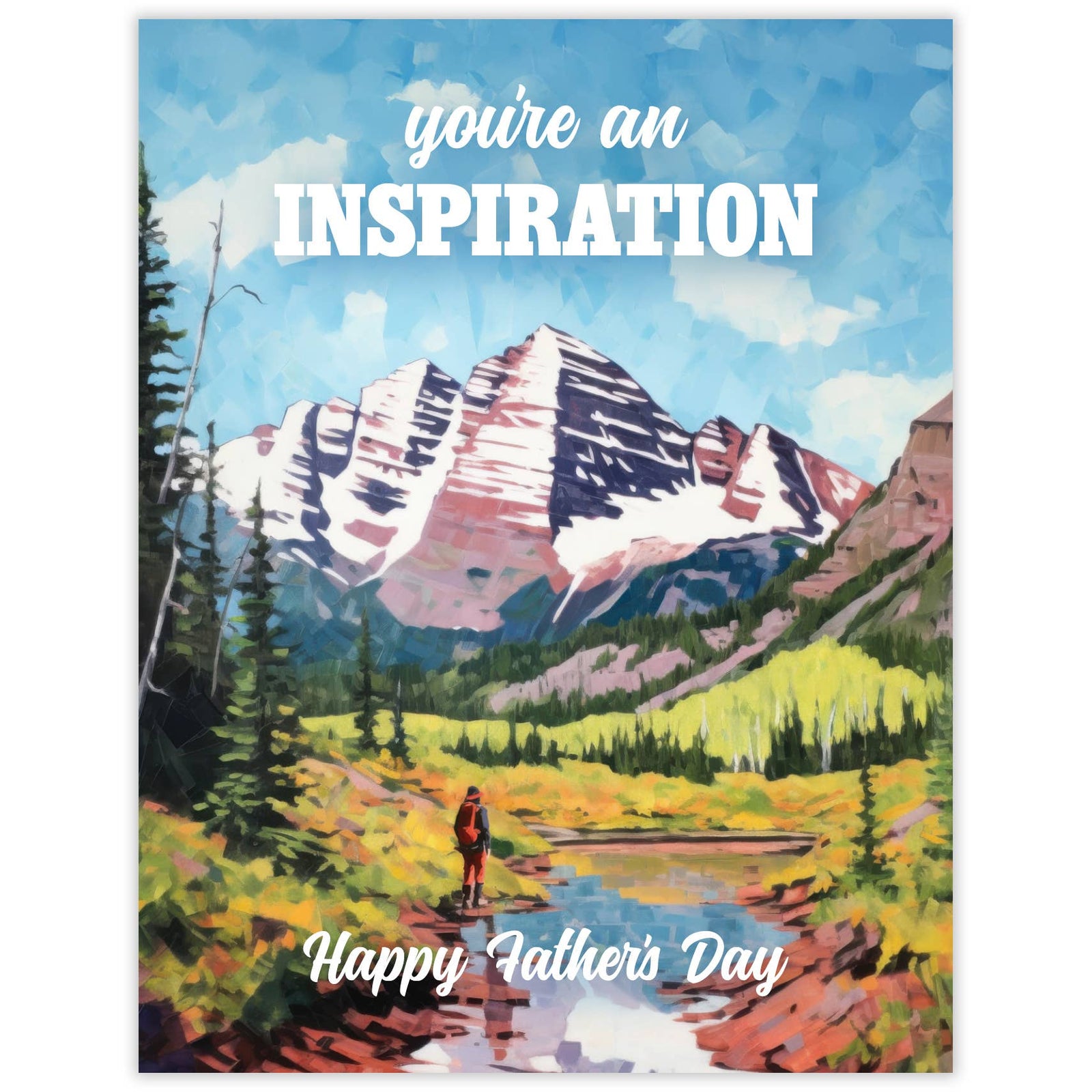 Waterknot Card Inspiration Dad Card
