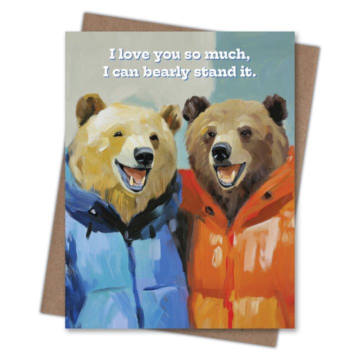 Waterknot Cards Bear Love Card