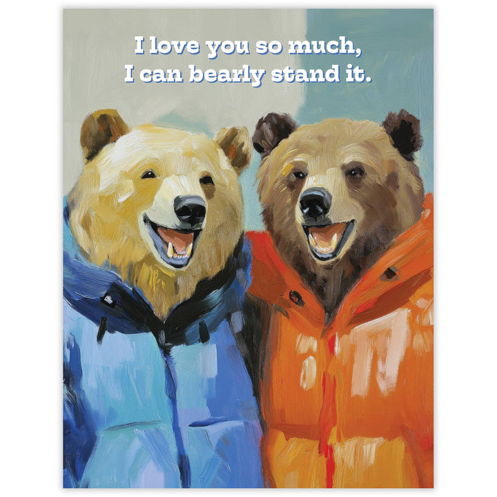 Waterknot Cards Bear Love Card