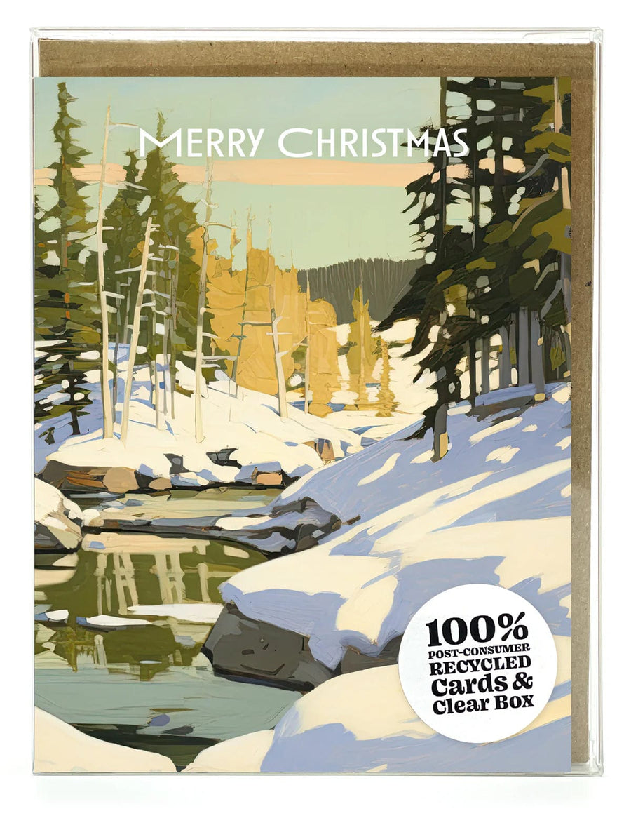 Waterknot Holiday Cards Winter Landscapes Christmas Cards Box Set