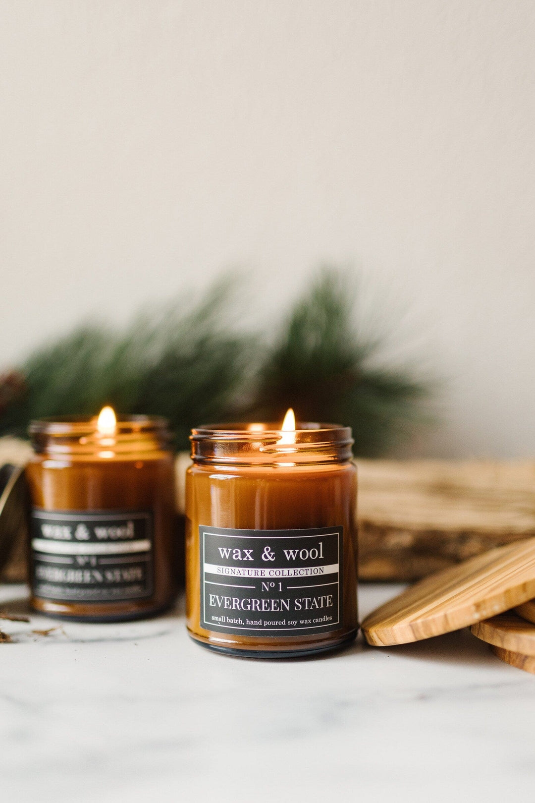 Wax and Wool Pure Soy Wax Candle Christmas Market - The Websters