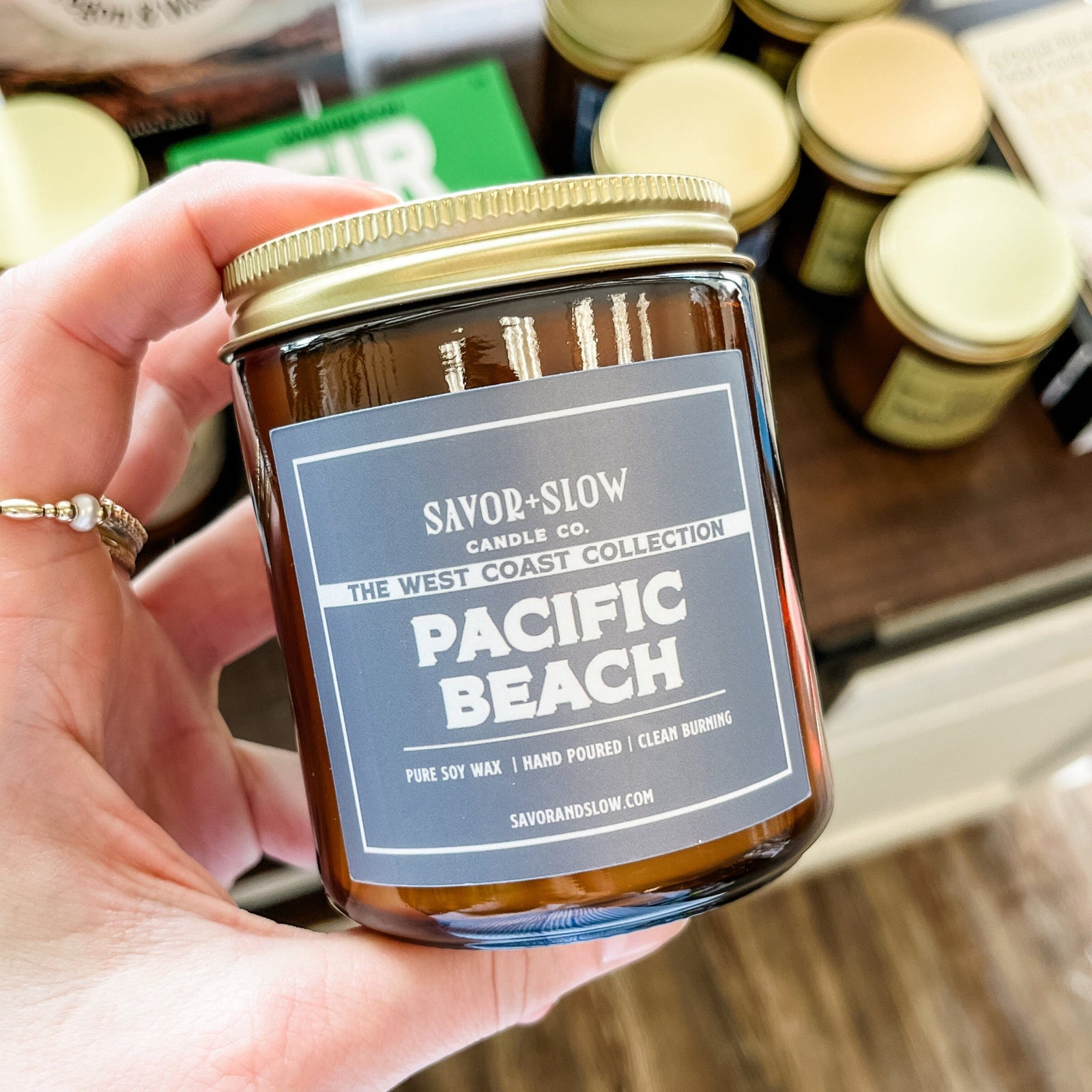 Wax & Wool candle Pacific Beach Candle - The West Coast Collection