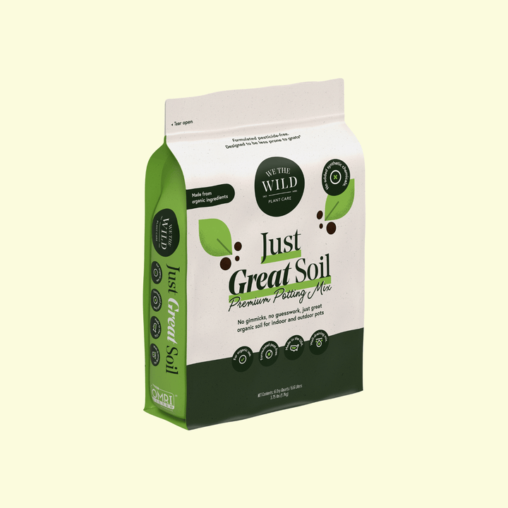 We The Wild Plant Care USA Plants Just Great Soil Potting Mix
