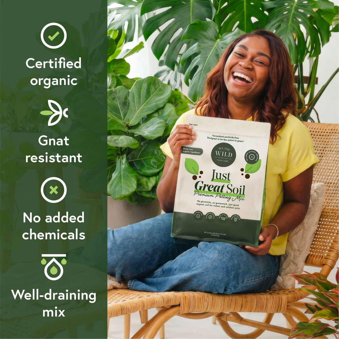 We The Wild Plant Care USA Plants Just Great Soil Potting Mix