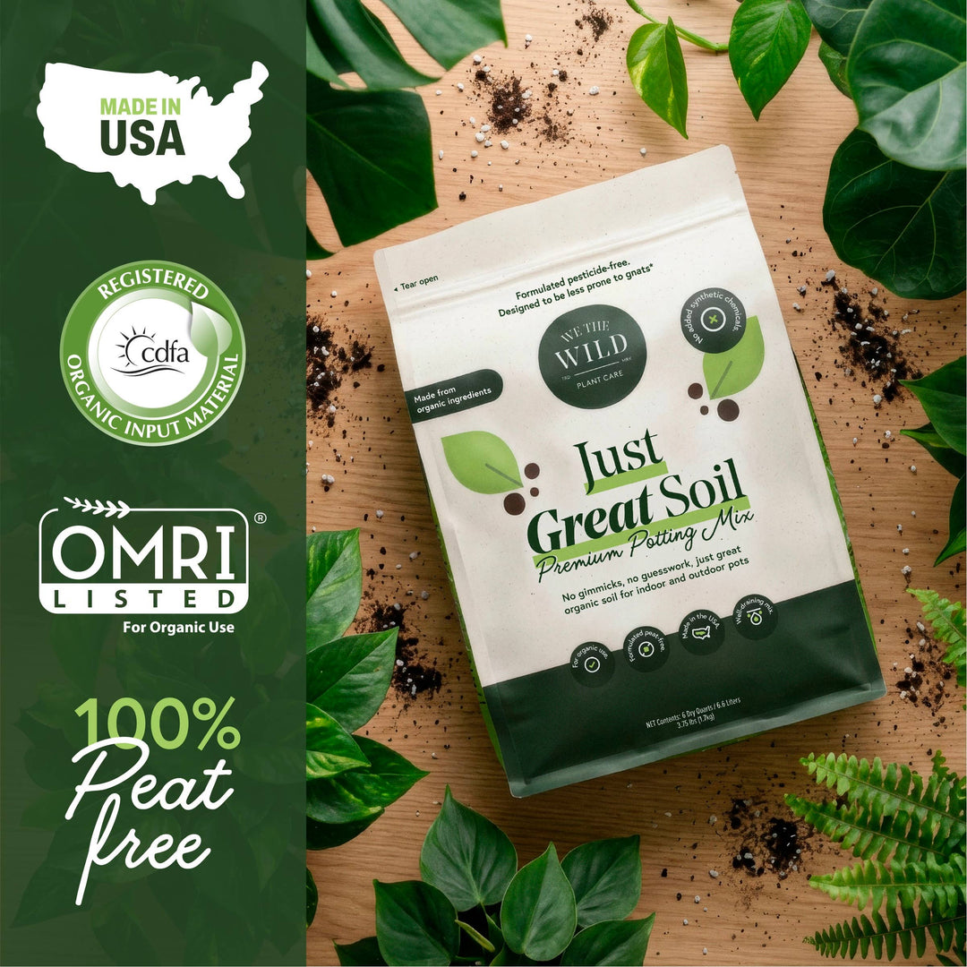 We The Wild Plant Care USA Plants Just Great Soil Potting Mix