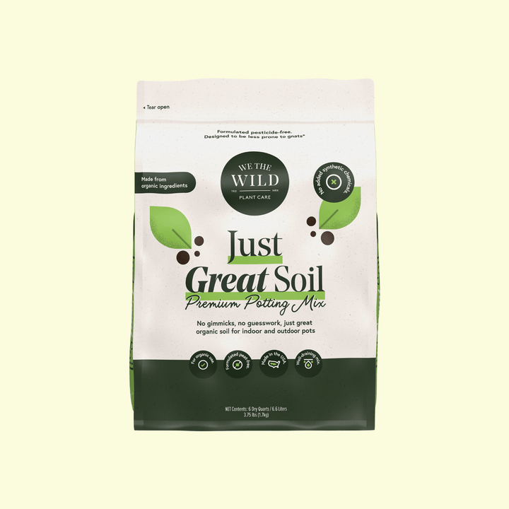 We The Wild Plant Care USA Plants Just Great Soil Potting Mix