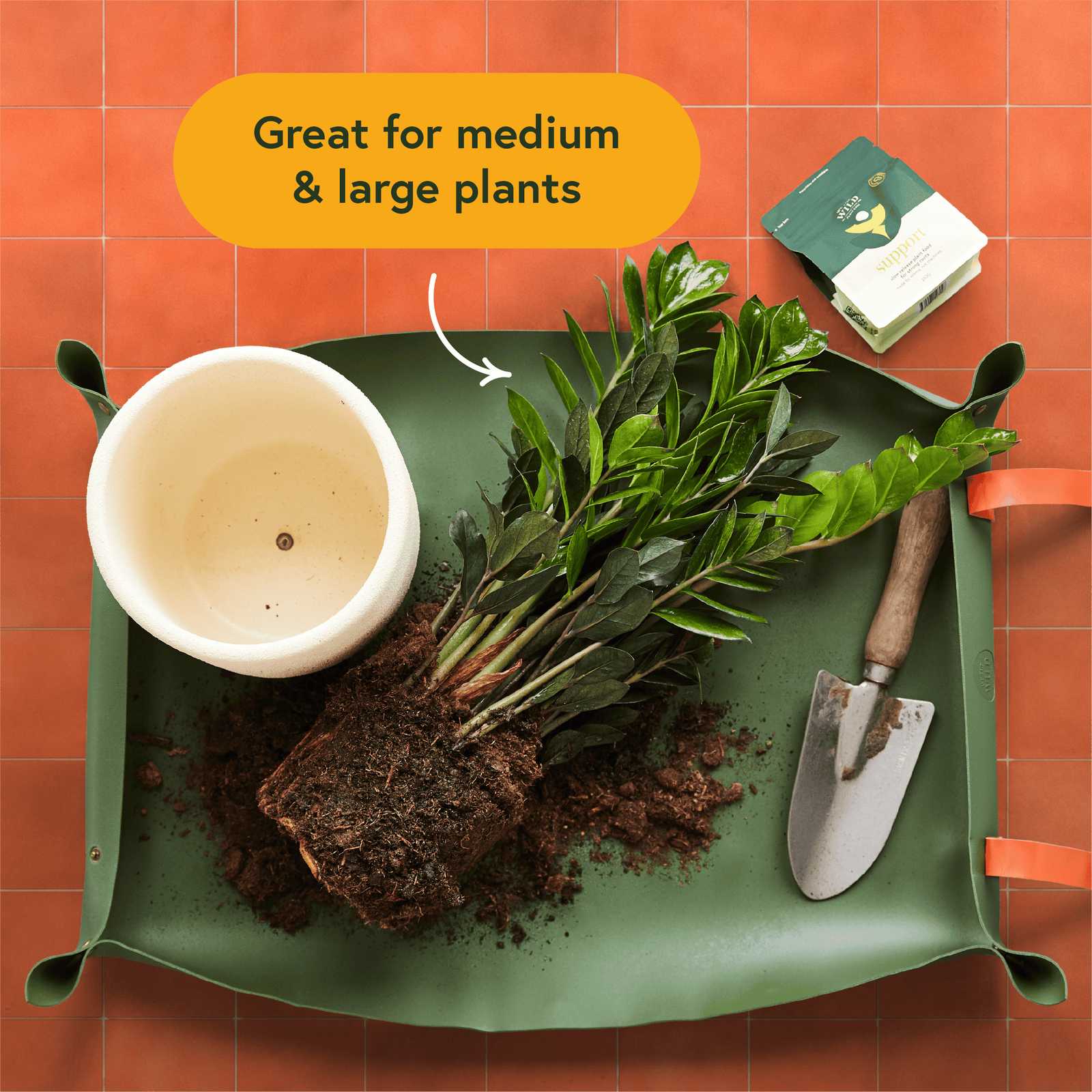 We The Wild Plant Care USA Plants Repotting Mat Large 30" x 19" - LOCAL PICKUP ONLY