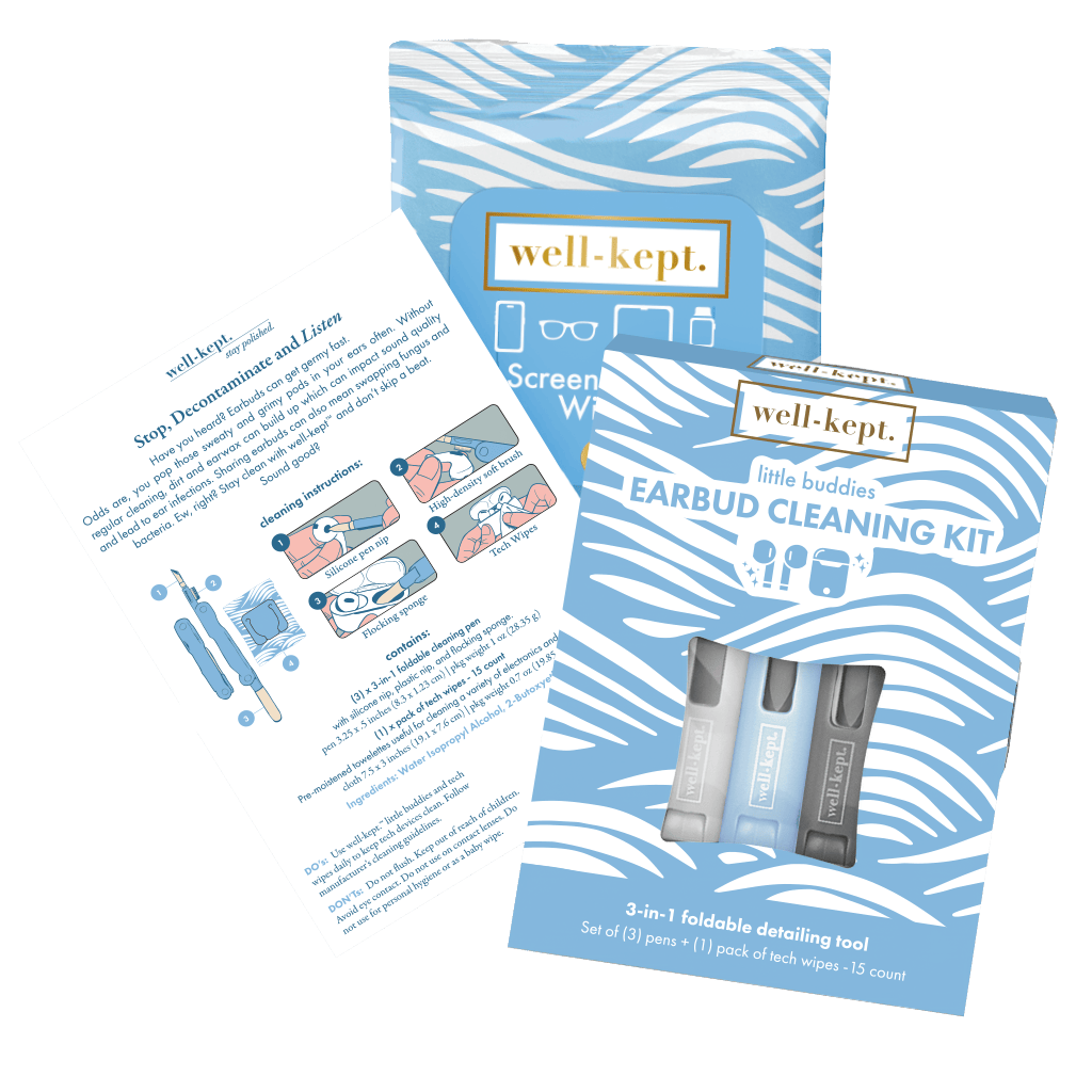 Well-Kept Gifts Little Buddies Earbud Cleaning Kit - Cocoa Beach