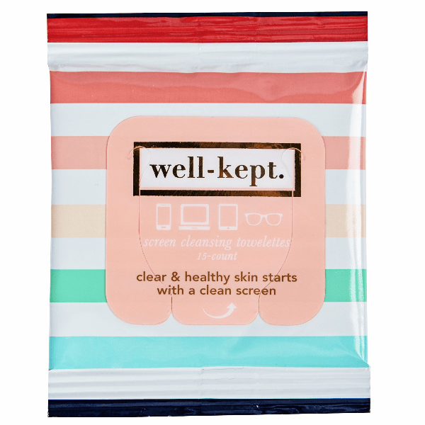 Well-Kept Gifts Screen Cleansing Wipes - Better Days