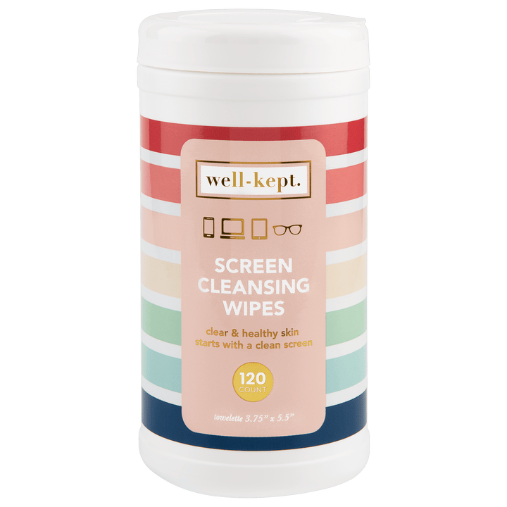 Well-Kept Gifts Screen Cleansing Wipes Canister - Better Days