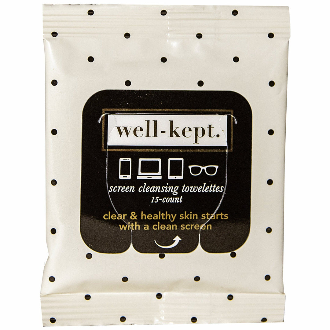 Well-Kept Gifts Screen Cleansing Wipes - Jackie