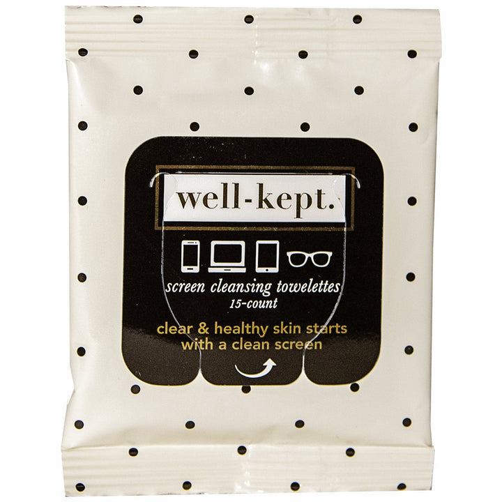 Well-Kept Gifts Screen Cleansing Wipes - Jackie
