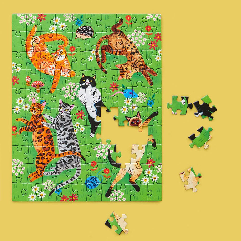 WerkShoppe Puzzle Cat Nap 100 Piece Jigsaw Puzzle