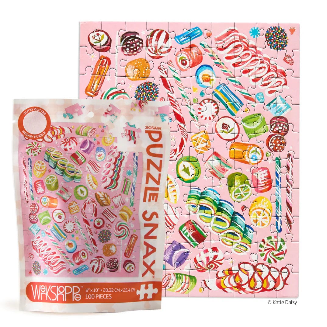 WerkShoppe Puzzle Holiday Sweets 100 Puzzle Snax