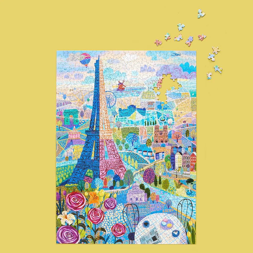 WerkShoppe Puzzle Paris 1000 Piece Jigsaw Puzzle