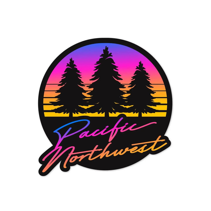 Wild Child Brand Sticker Pacific Northwest 80s Sticker