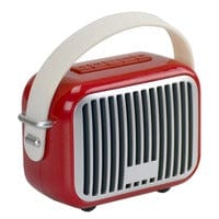 Wireless Express Musical Toys Wireless Bluetooth Retro Speaker - Red