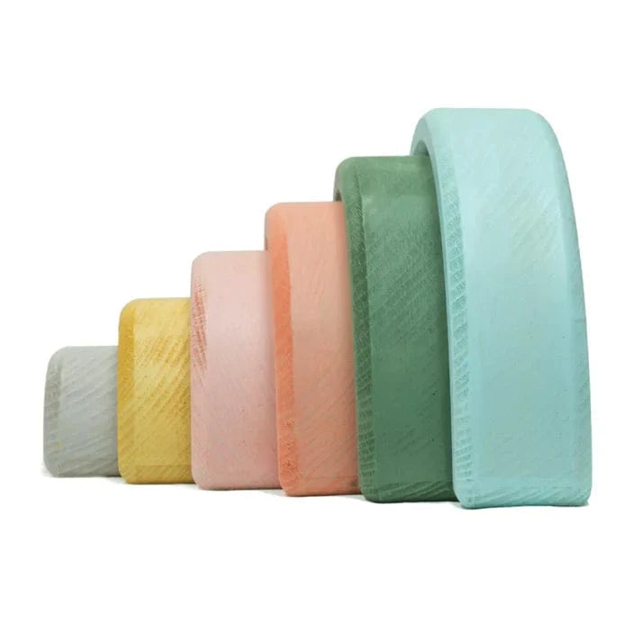 Wonder & Wise Baby Toy Rainbow Nesting Blocks | Wonder & Wise