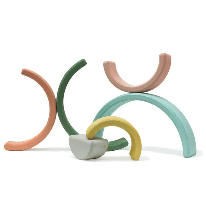 Wonder & Wise Baby Toy Rainbow Nesting Blocks | Wonder & Wise