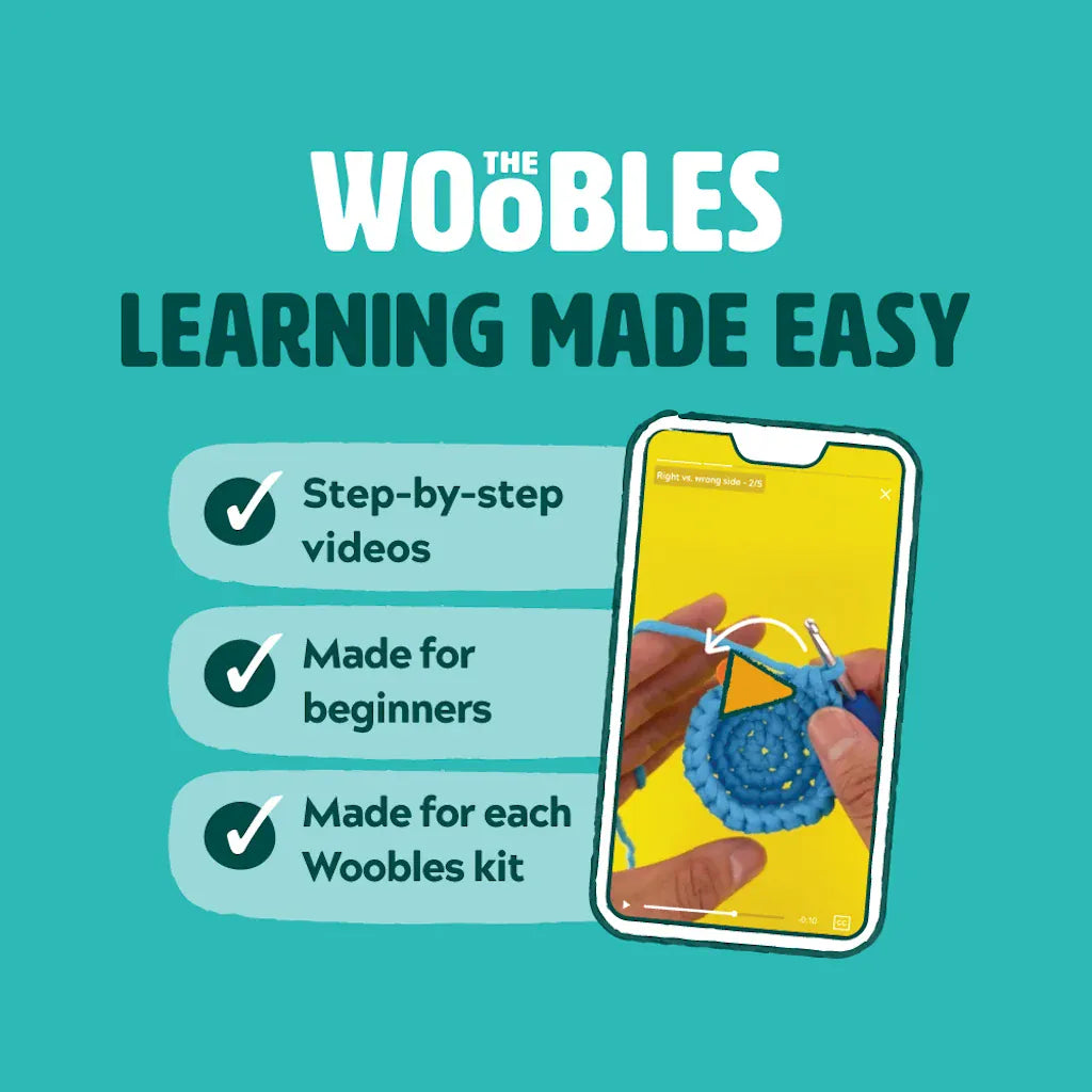 Woobles Gifts Felix the Fox Crochet Kit | The Woobles