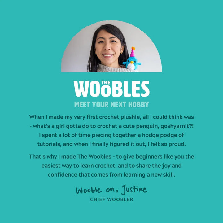Woobles Gifts Lola Loca the Polar Bear Crochet Kit | The Woobles