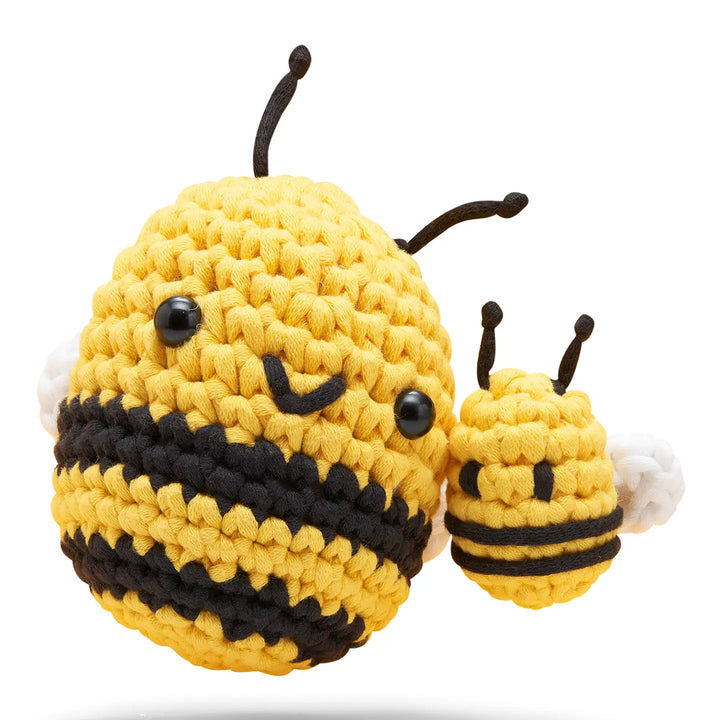 Woobles Gifts Mommy &amp; Me Cornelius the Bee Combo Crochet Kit | The Woobles