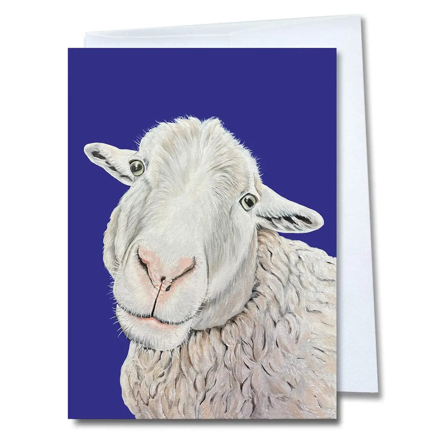 Woollybear Explores Card Mandy the Sheep Greeting Card
