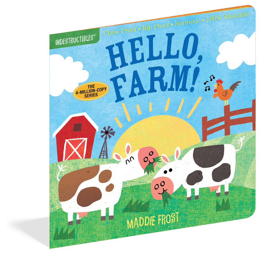 Workman Publishing Book Indestructibles: Hello, Farm!