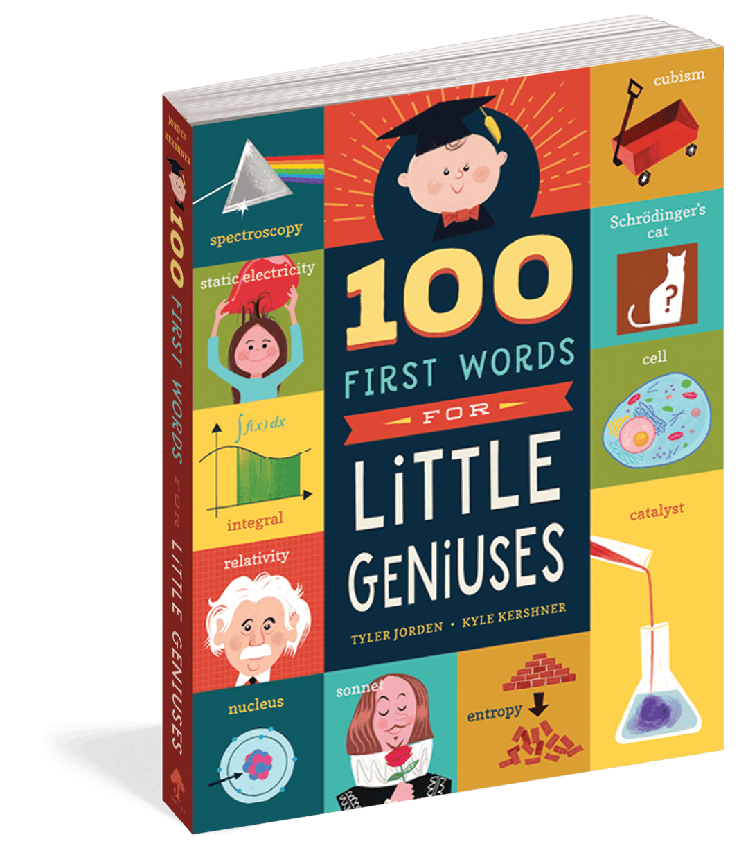 Workman Publishing Books 100 First Words for Little Geniuses