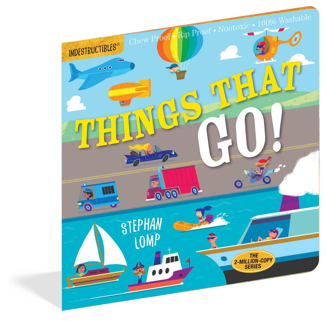 Workman Publishing Books Indestructibles: Things That Go!