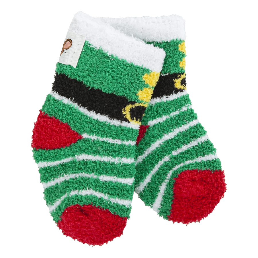 World's Softest Socks Baby Snug Infant Cozy Crew - Elf