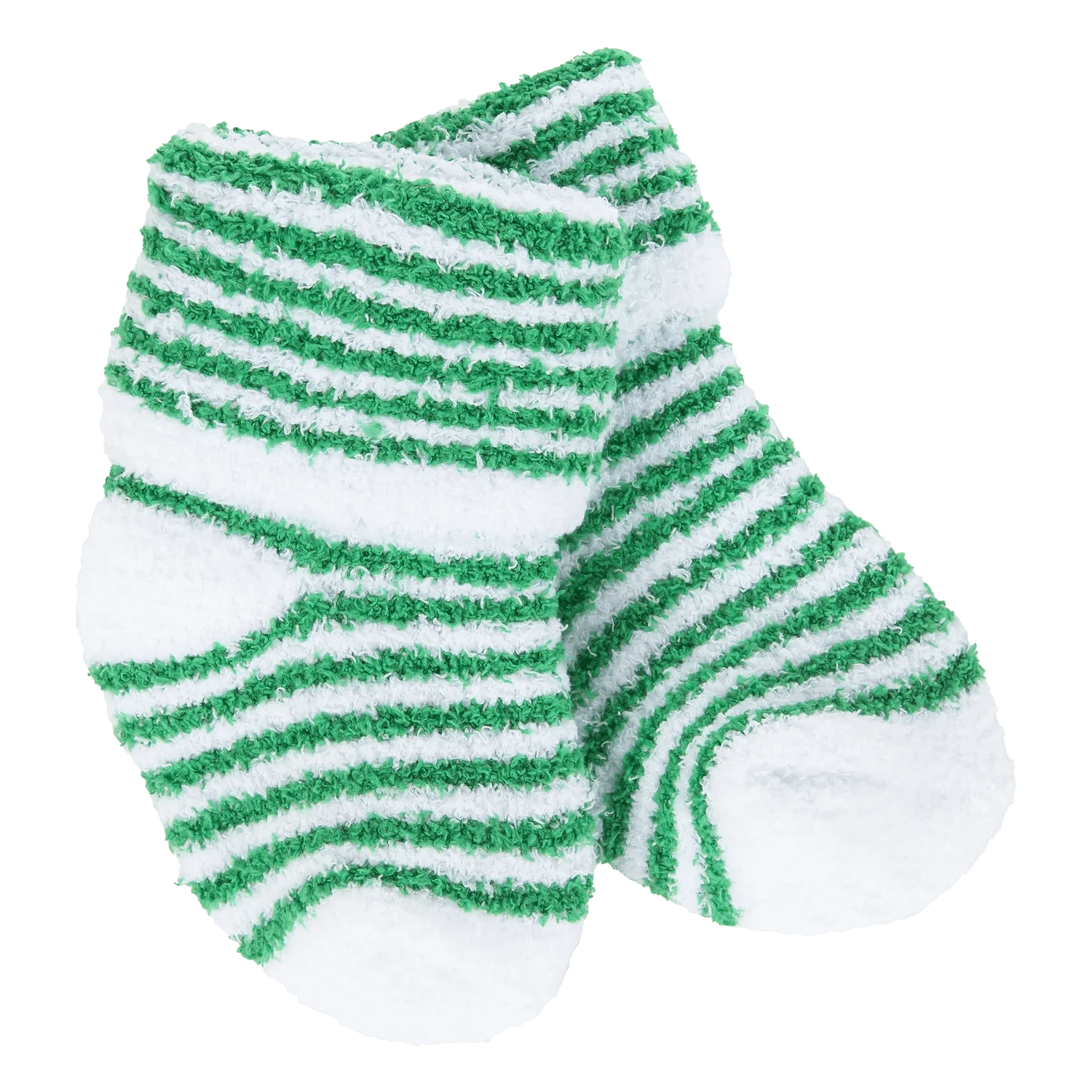 World's Softest Socks Baby Snug Infant Cozy Crew - Green Stripe