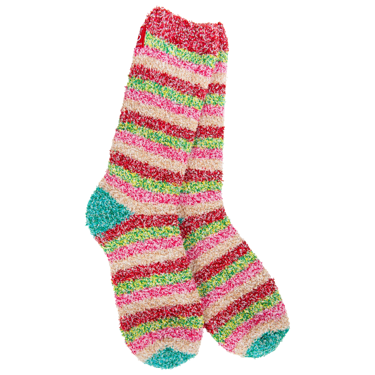 World's Softest Socks Fashion Holiday Multi Crew - Holiday Multi