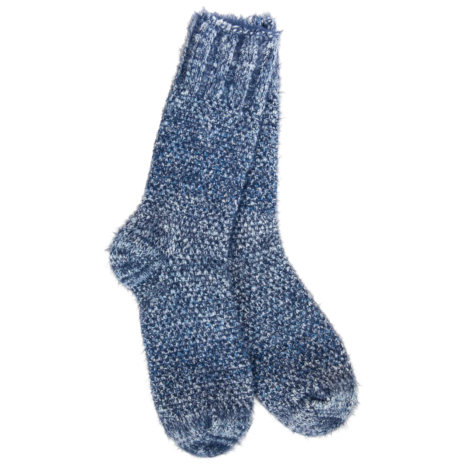 World's Softest Socks Fashion Weekend Feather Crew - Denim