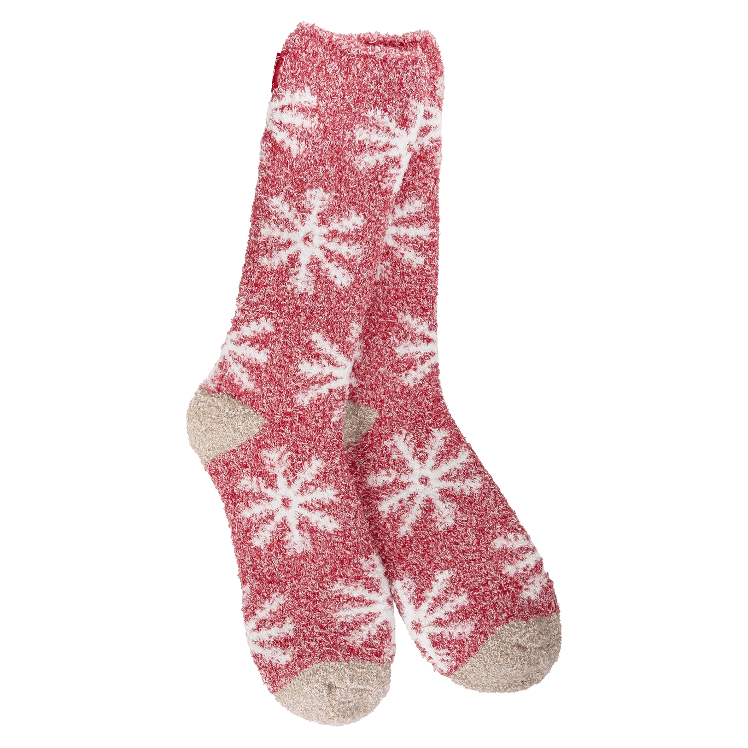 World's Softest Socks Holiday Holiday Cozy Crew - Snowflakes