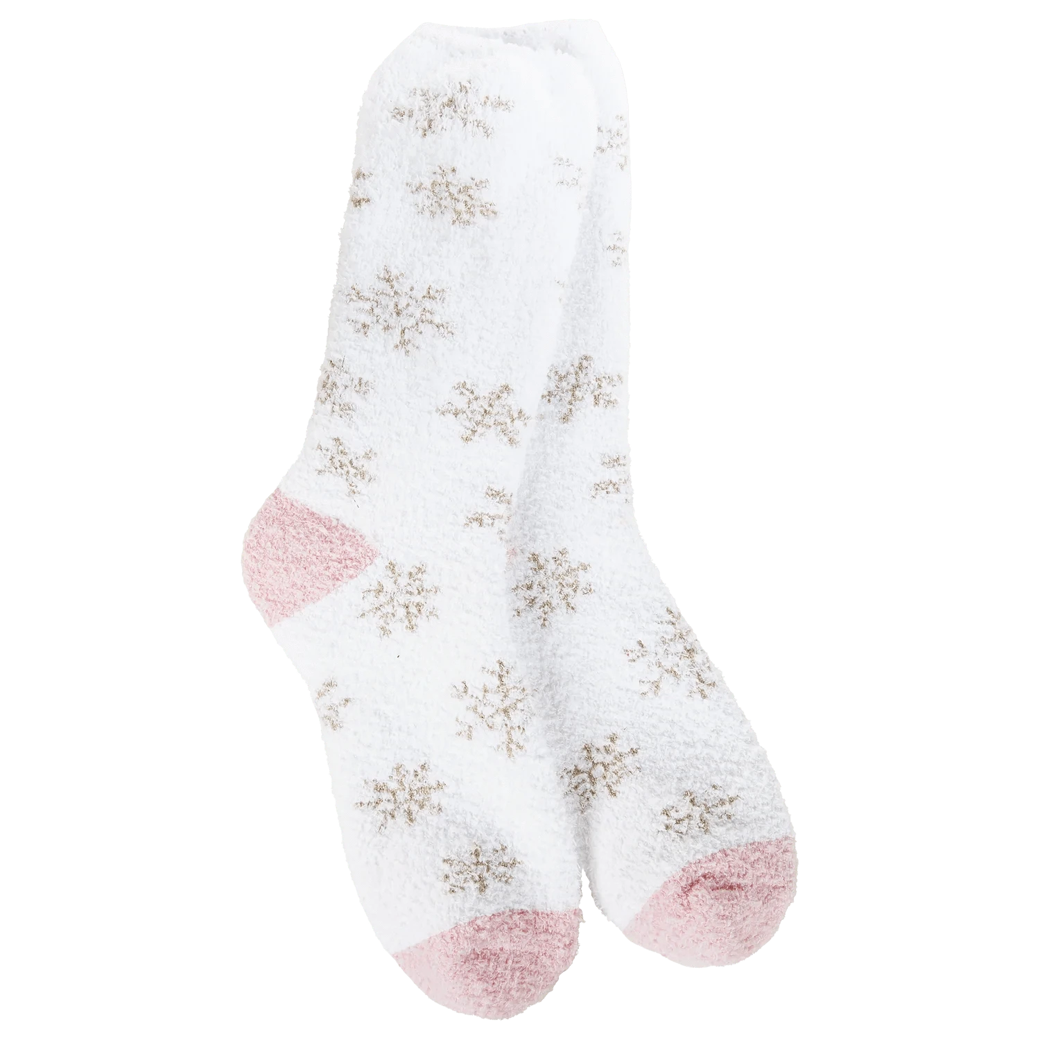 World's Softest Socks Holiday Winter Shimmer Crew Socks