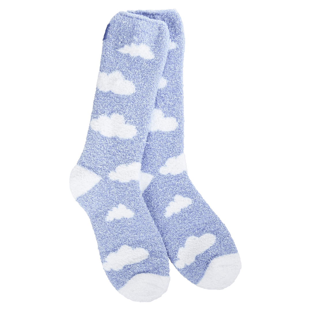 World's Softest Socks Socks Cozy Cloud Crew - Periwinkle