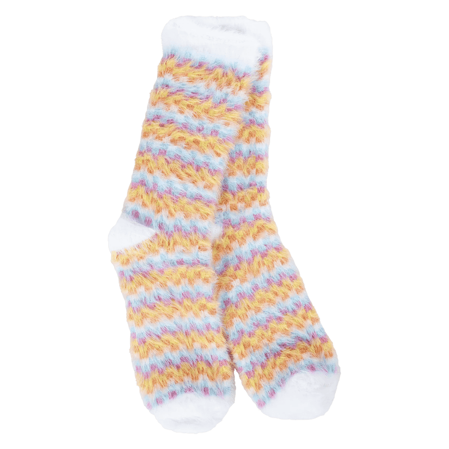 World's Softest Socks Socks Feather Mini Crew - Wonderland Check