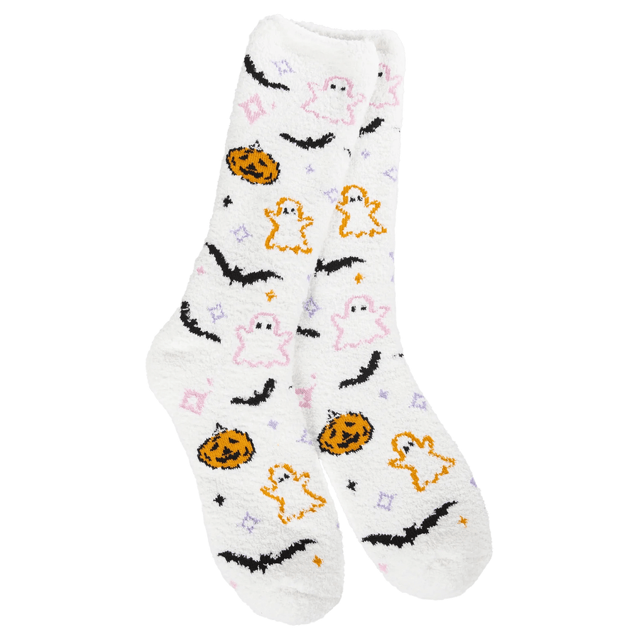 World's Softest Socks Socks Holiday Halloween Cozy Crew - Multi