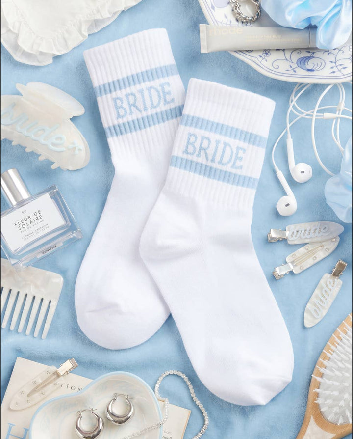 xo, Fetti Gifts Blue Bride Socks