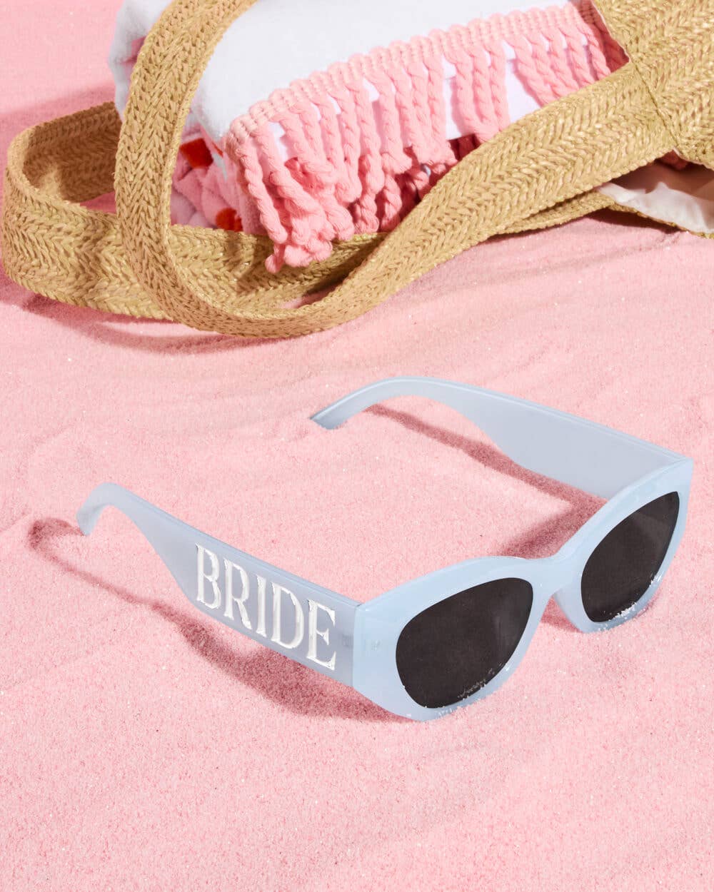 xo, Fetti Gifts Blue Bride Sunglasses