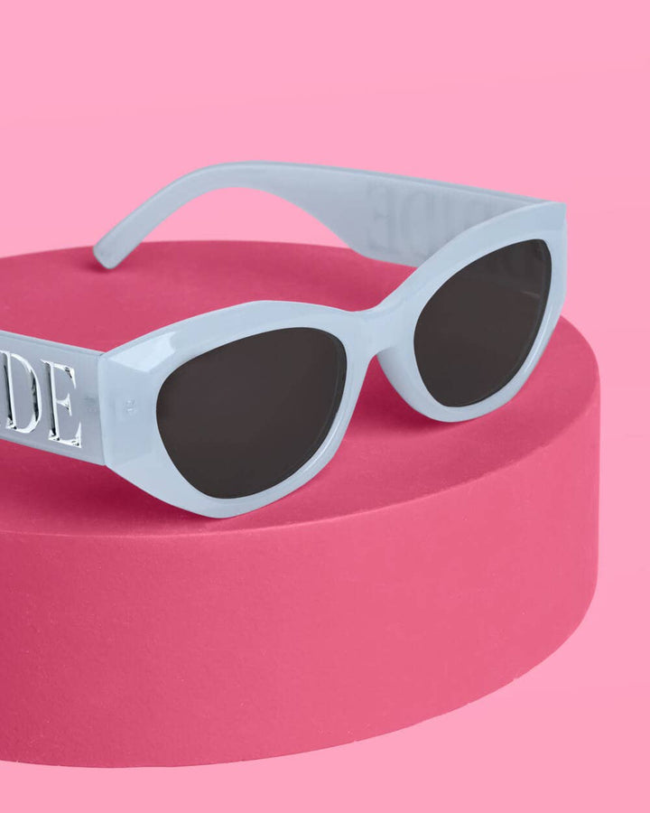 xo, Fetti Gifts Blue Bride Sunglasses