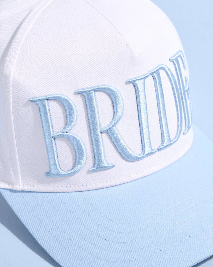 xo, Fetti Gifts Blue Bride Trucker Hat